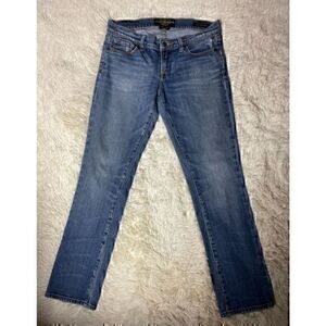 EUC Lucky Brand Distressed Jeans Zoe Skinny Size 8/29
